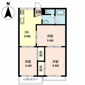 ＲＯＧＯハイツ 0203号室
