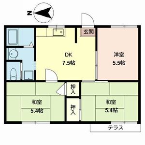 ラ・フォ－レ深井 E101号室