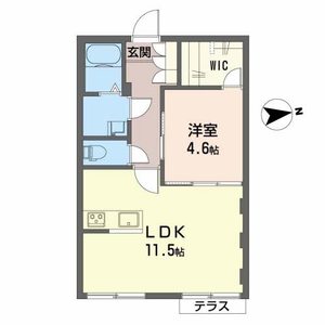 クレール鳳 0105号室