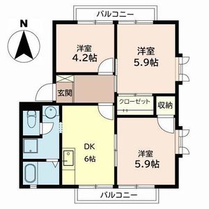 サンベルテ福田． 0206号室