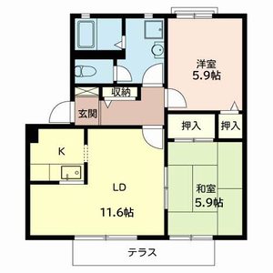 鍵田ハイツ． 0103号室