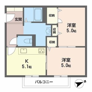 リバーハイツ石津 0203号室