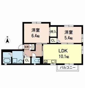 ファミール唐国Ⅱ 0201号室
