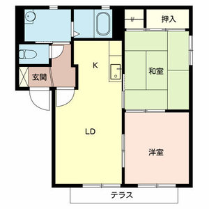ソレイユ 北庄 B102号-16