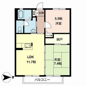 シャトレ・グランメール B206号室