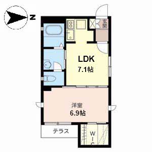 ディアコートなかもず 0102号室