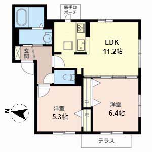 Ｃｕｒａｒ　Ｖｉｅｎｔｏ 0102号室