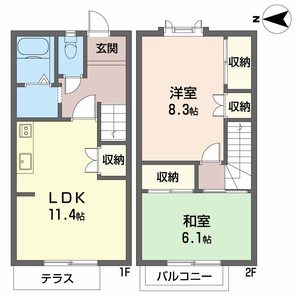 リビエールＭＡＭＩ A102号室