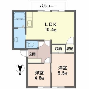 ラフィーネ當麻壱番館 A202号室