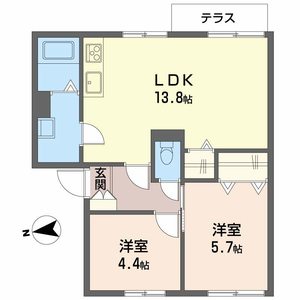 フローラル神宮東 0105号-2