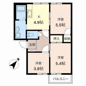 ボナール高塚台 D102号-16