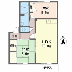サニーソシアＢ B101号室