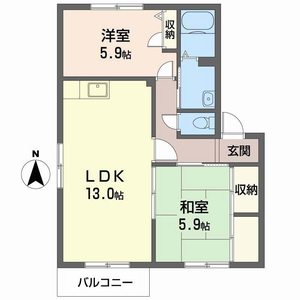 サニーソシアＢ B205号室
