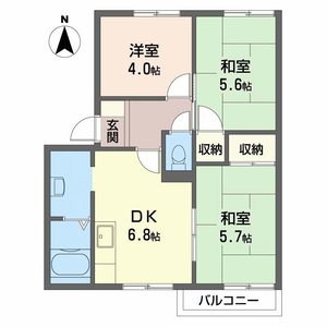 シャトーエクレールＣ C102号室
