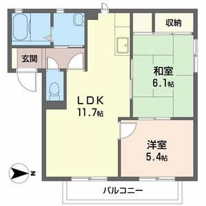バリュージュ植善Ａ棟 A201号室