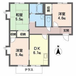 サニーコート観世Ａ A101号-2
