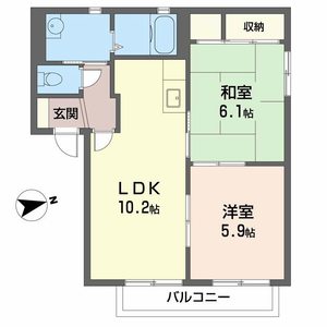 エルドラード五位堂 E202号-15