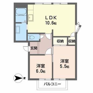 アメニティフォレストＢ B205号-16