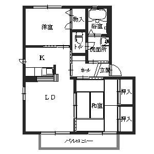 アーバヒルＢ B102号-16