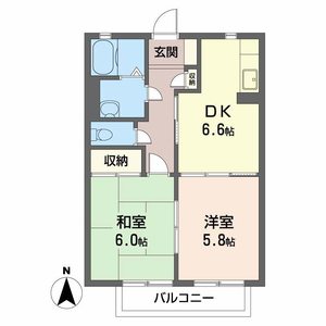 エヴァーグリーン西大和Ｂ B102号室