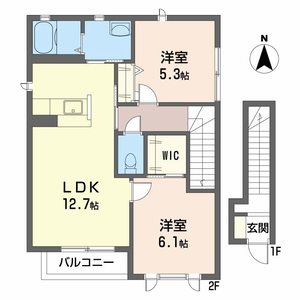 ユーハイツ B201号室