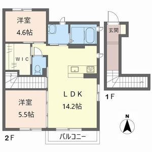 ラフィーネ三室参番館 B201号室