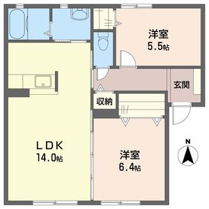 コンフォート東福寺Ａ・Ｃ A101号-3