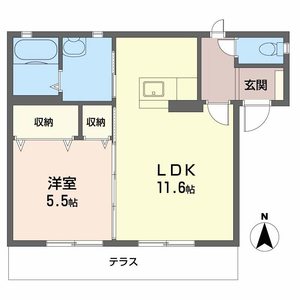コンフォート東福寺Ａ・Ｃ A103号室