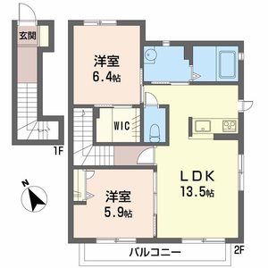 モン・ヴェールＧ 0201号室