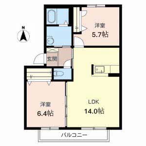 エトワールＤ D201号室