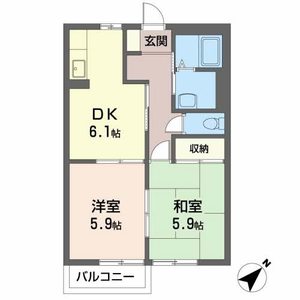 コーポ　ツジタツ 0203号室