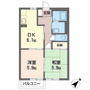 コーポ　ツジタツ 0205号室