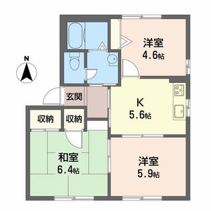ＭＡＩＳＯＮ　ＬＵＮＡ 0201号室