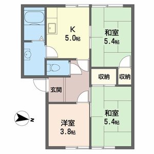 ヴィラ湯川　２ 0202号室