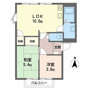 アーバンパレス　２番館 0206号室