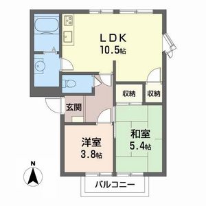 アーバンパレス　２番館 0207号室