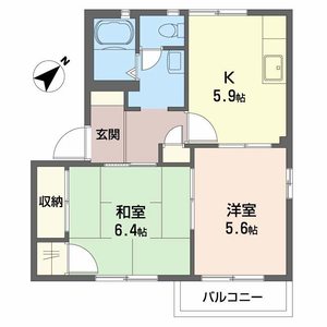 ニューハイツ・Ｋ 0206号室