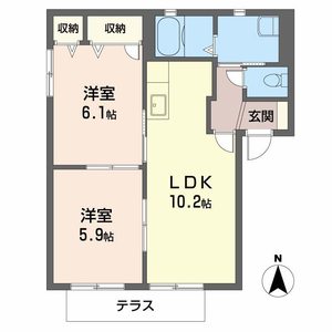 シャトー　サンク 0106号室