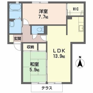 フォーレス　Ｋ 0102号室