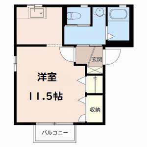 グラツィエ　平方 0201号室