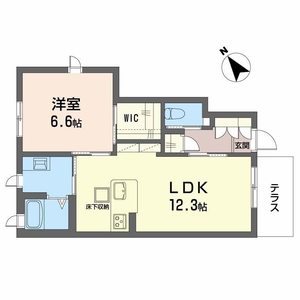 ブリリアント　ヒルズ A105号室