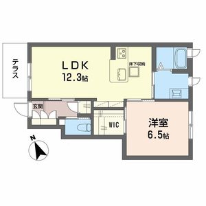 ブリリアント　ヒルズ A111号室