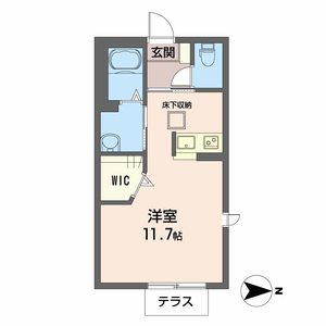 サーティーン１１ 0106号室