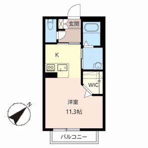 シャーメゾン　フルール 0206号室