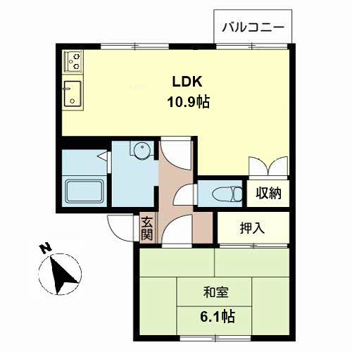 ＫＯＳＨＩＮハイツ 0202号-2