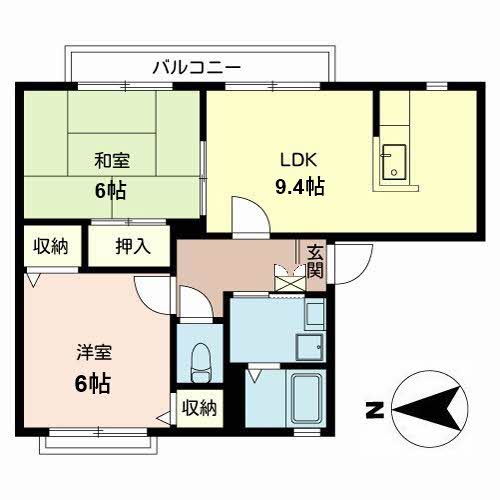 ハイツ モンテリブロ 0201号-2