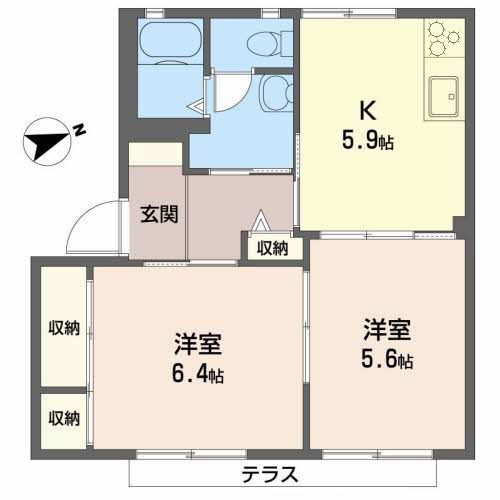 ラ・フォーレ深井G,H,I棟 H101号-13