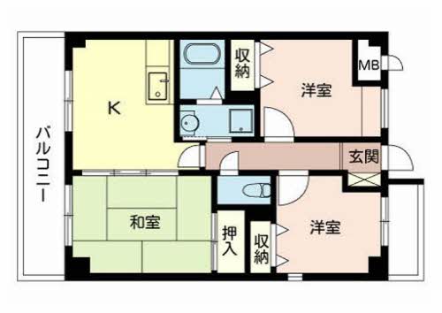 フレミール上マンションⅡ 0101号-3