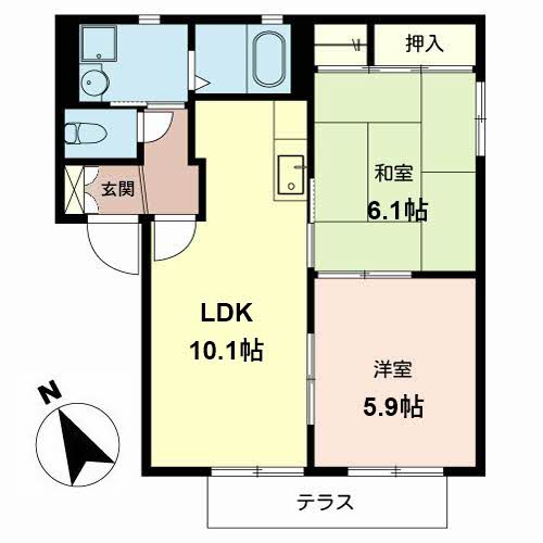 ルミナス コート B102号-2