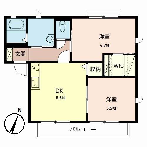 シェーンヴィラＫ＆Ｍ　ⅠA202-2
